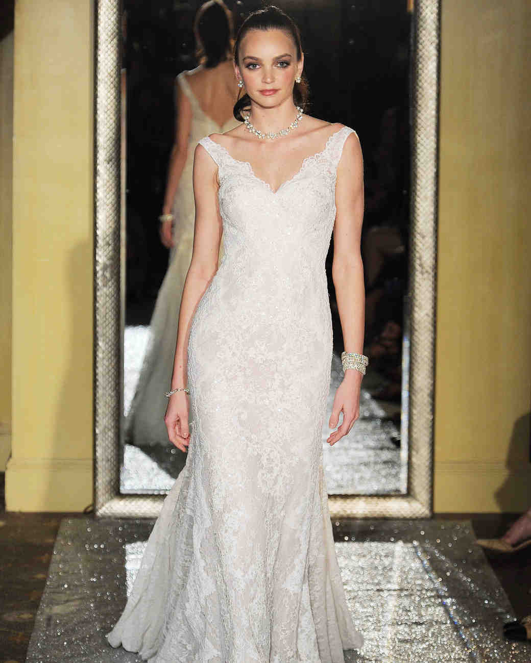 Oleg Cassini Sequin Wedding Dresses